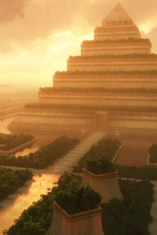 Пирамида обои