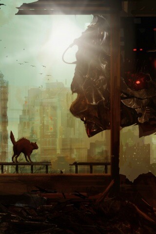 Кошкино удивление обои