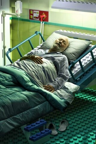 Лего больница обои