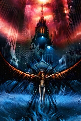 Тёмный ангел обои