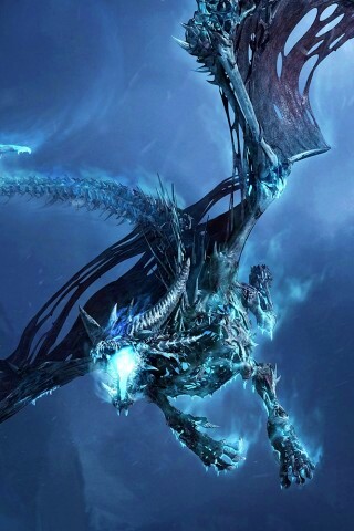Ледяной дракон обои