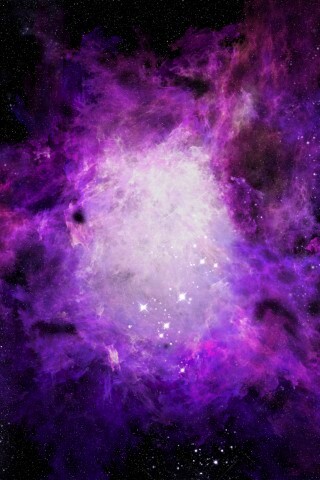 Фиолетовая туманность обои