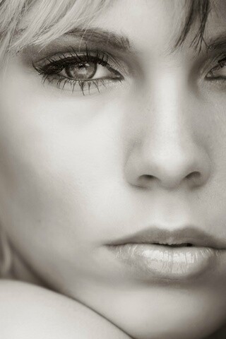 Черно-белое обои