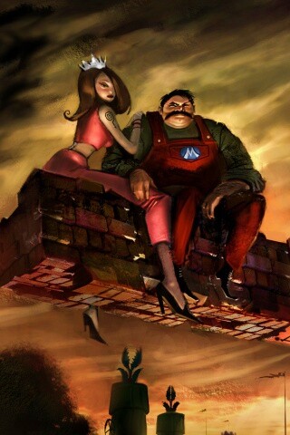 Марио - альтернативная концовка обои