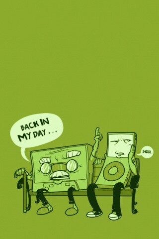 А вот в мои дни... обои