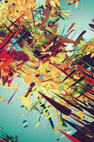 Сумасшедшая абстракция обои