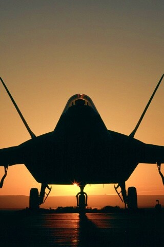 Истребитель F22 обои