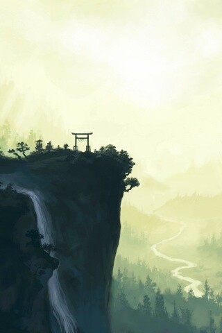 Пейзаж в китае обои