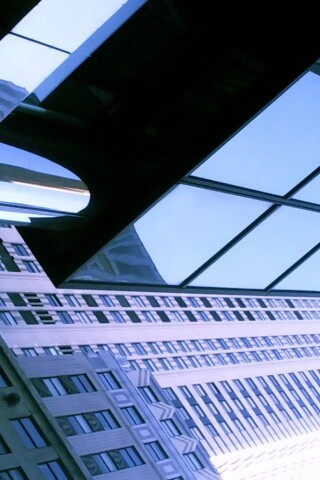 Взгляд вверх обои