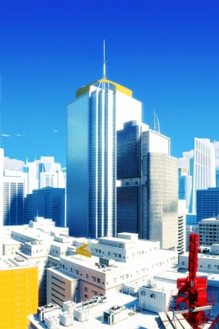 Город Mirrors Edge обои