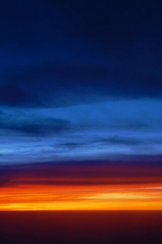 Закатное небо обои