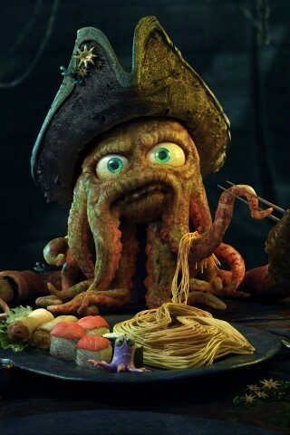 Мультяшный Дэви Джонс обои