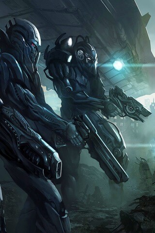 Нападение на землю обои