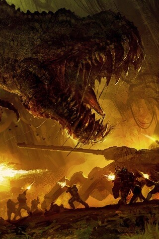 Динозавр обои