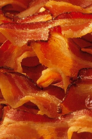 Вкусный жаренный бекончик обои