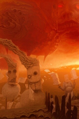 Ночной кошмар обои