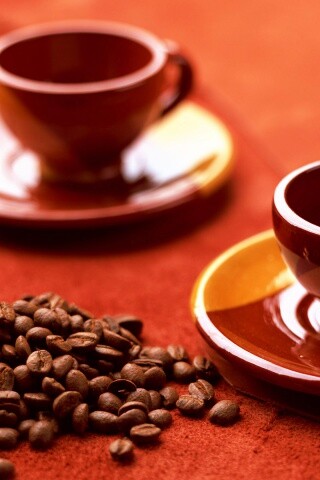 Кофейные чашки обои