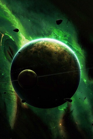 Неизвестная планета обои