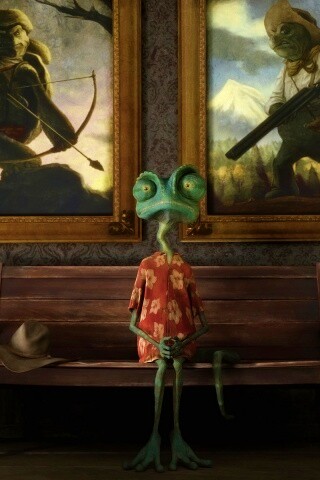 Ранго между двух картин обои