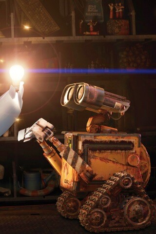 WALL-E и Ева обои