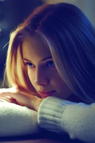 Задумалась обои