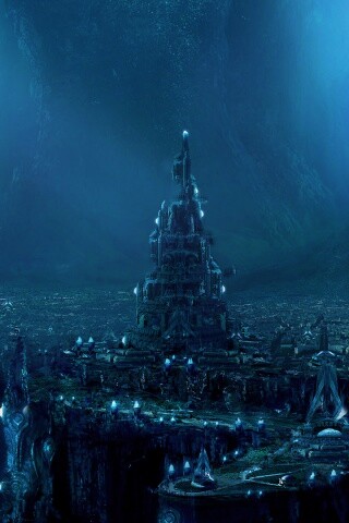 Подземный город обои