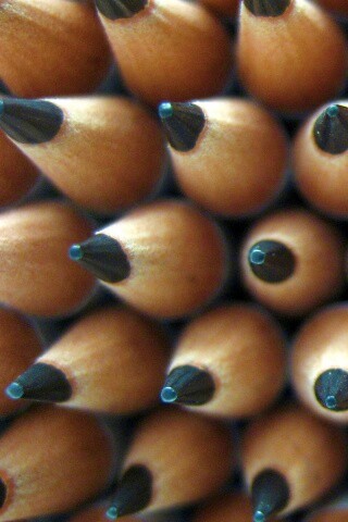 Чёрные карандаши обои