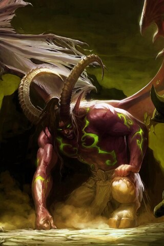Иллидан из War Craft обои