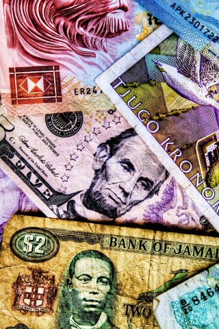 Купюры из разных стран обои