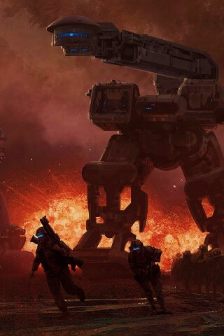 Война будущего обои