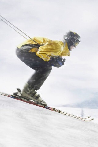 Горнолыжник обои