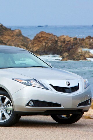 Acura на побережье обои