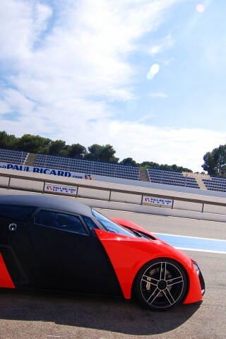 Marussia на треке обои