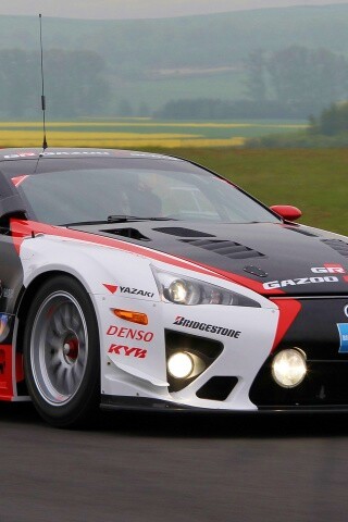 Гоночный Лексус обои