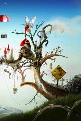 Свободная от наркотиков зона обои