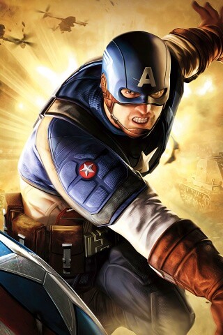 Капитан Америка обои