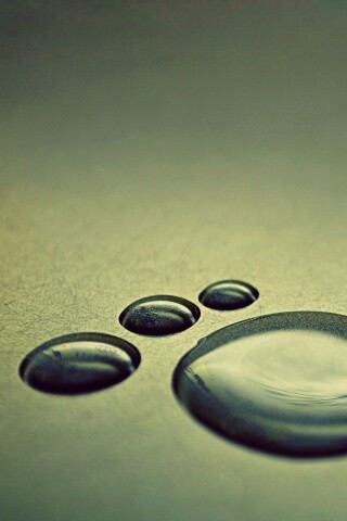 Капли воды обои