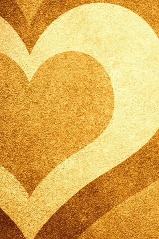 Песочное сердце обои