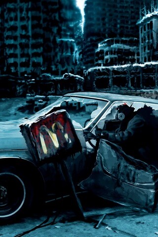 Картина запустения обои