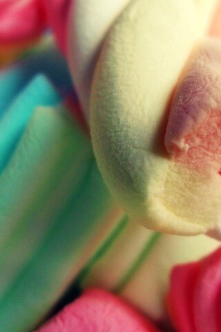 Кручёный зефир обои