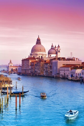 Канал в Венеции обои