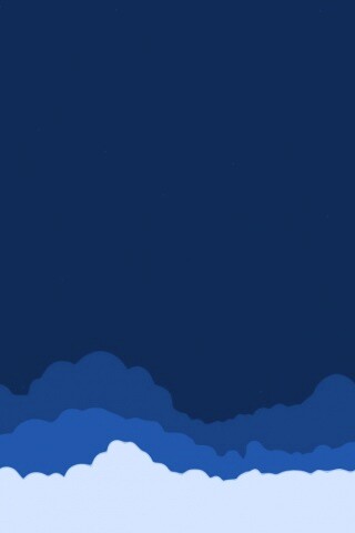 Над облаками в векторном стиле обои