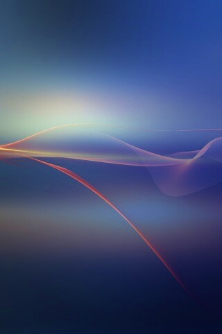 Абстрактные минималистичные волны обои