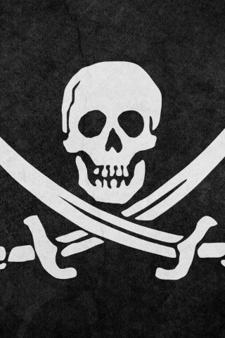 Пиратский флаг обои