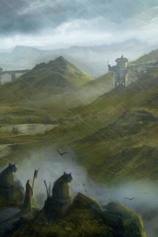 Пейзаж из Dragon Age 2 обои