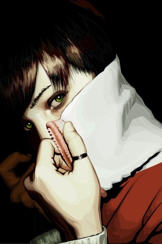 Зеленые глаза обои