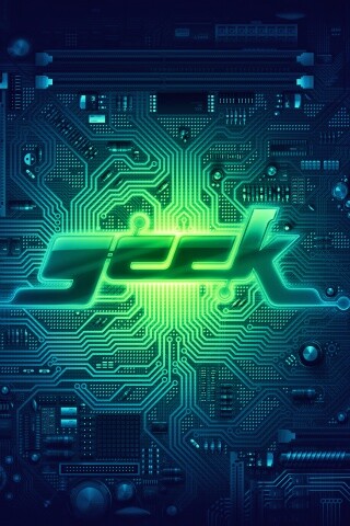 Печатная плата Geek обои
