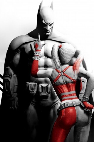 Бэтман и Харли Куин обои