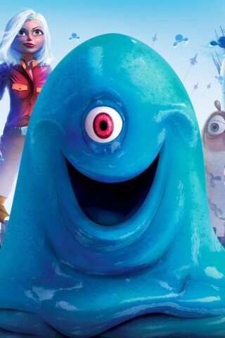 Монстры против пришельцев обои