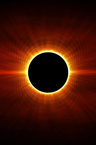 Солнецное затмение обои